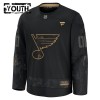 Maillot de Hockey St. Louis Blues Personnaliser Fanatics Military Appreciation Practice 2024-25 Noir - Enfant